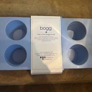 NWT CAROLINA BLUE BOGG BAG TOPPER